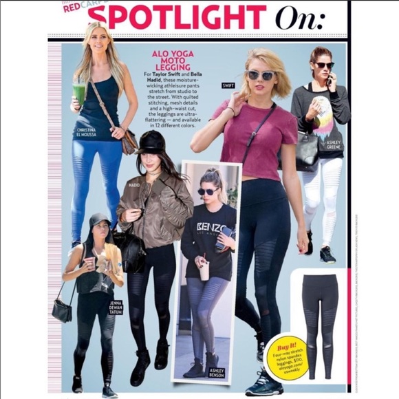 ALO Yoga Moto Leggings - Picture 5 of 9